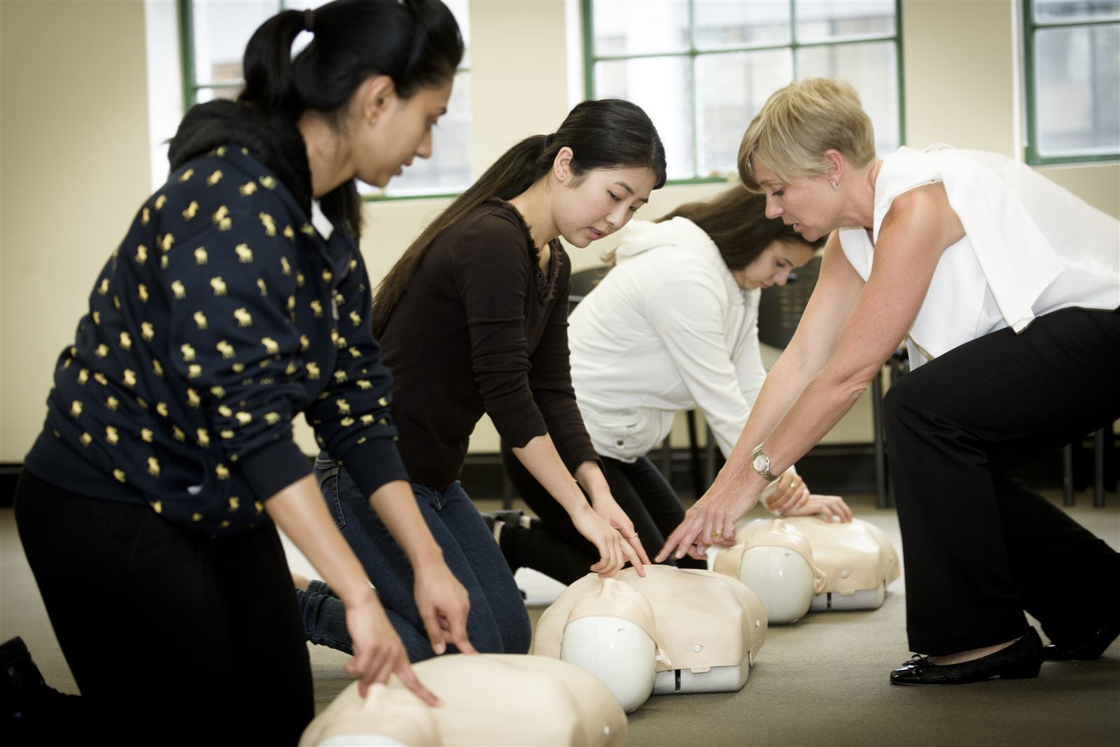 CPR training class in Liverpool